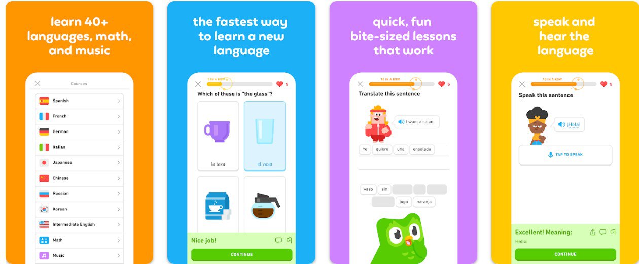 Duolingo 多邻国-语言学习 v6.0.4 解锁高级版