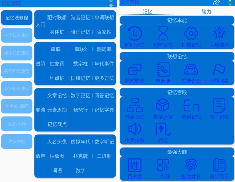 记忆宫殿 - 记忆力训练