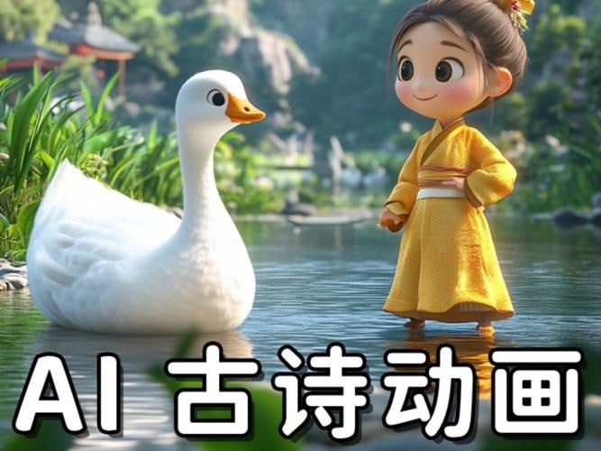 每天5分钟用AI制作3D古诗词，全程手机操作，保姆级教程