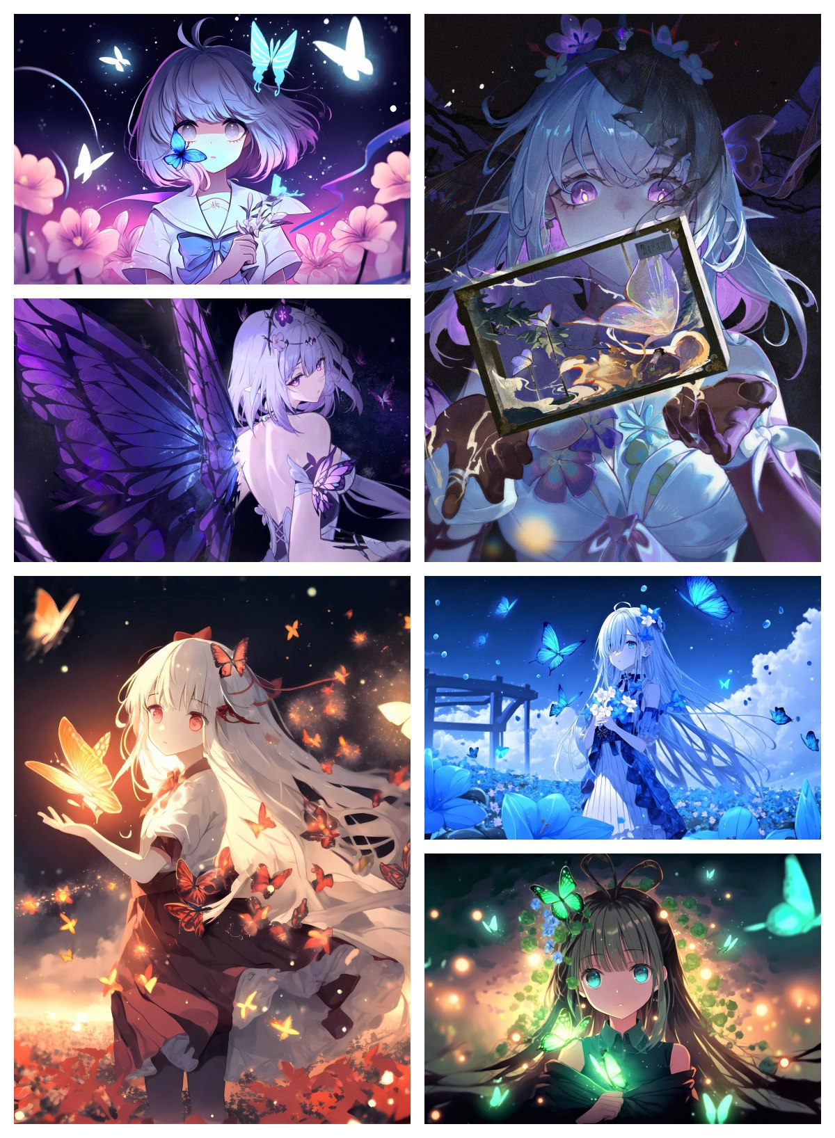 动漫人物高清电脑壁纸4K+8K