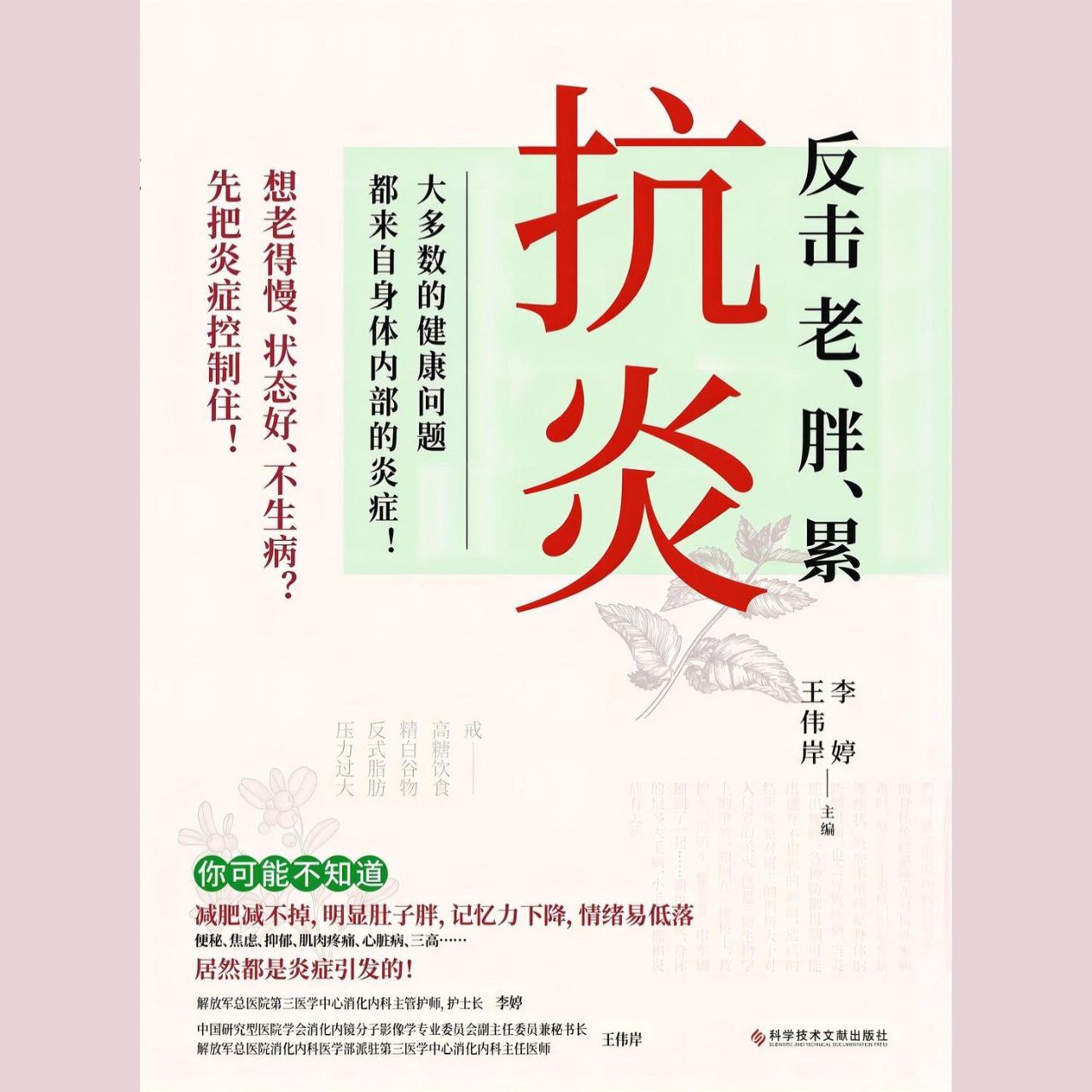 【电子书】抗炎：反击老、胖、累 全格式