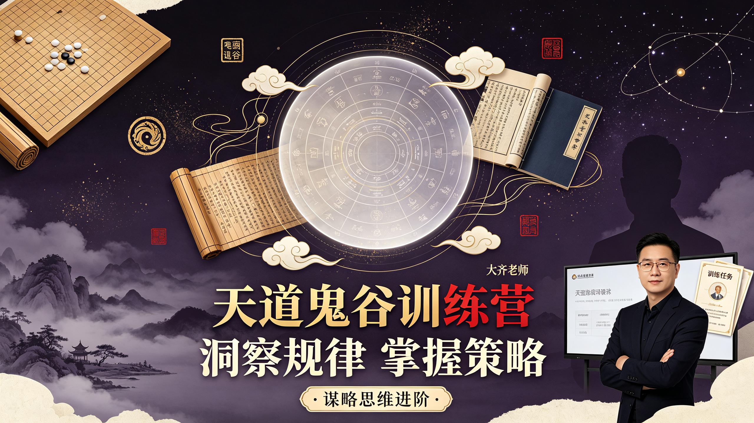大齐老师—天道鬼谷训练营插图 大齐老师—天道鬼谷训练营