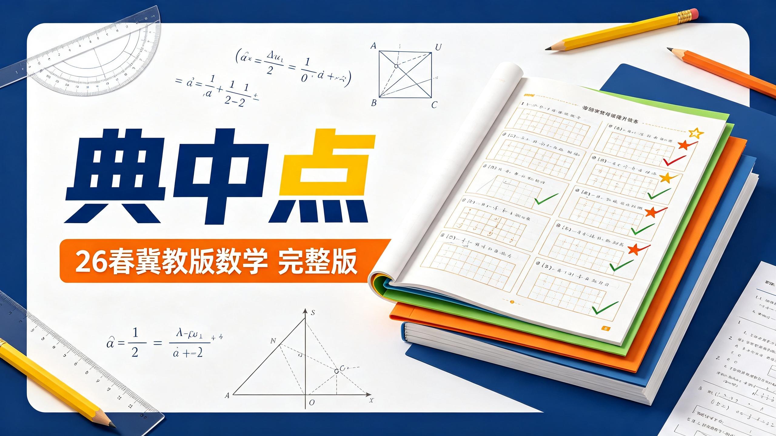 26春冀教版数学《典中点》完整版插图 26春冀教版数学《典中点》完整版