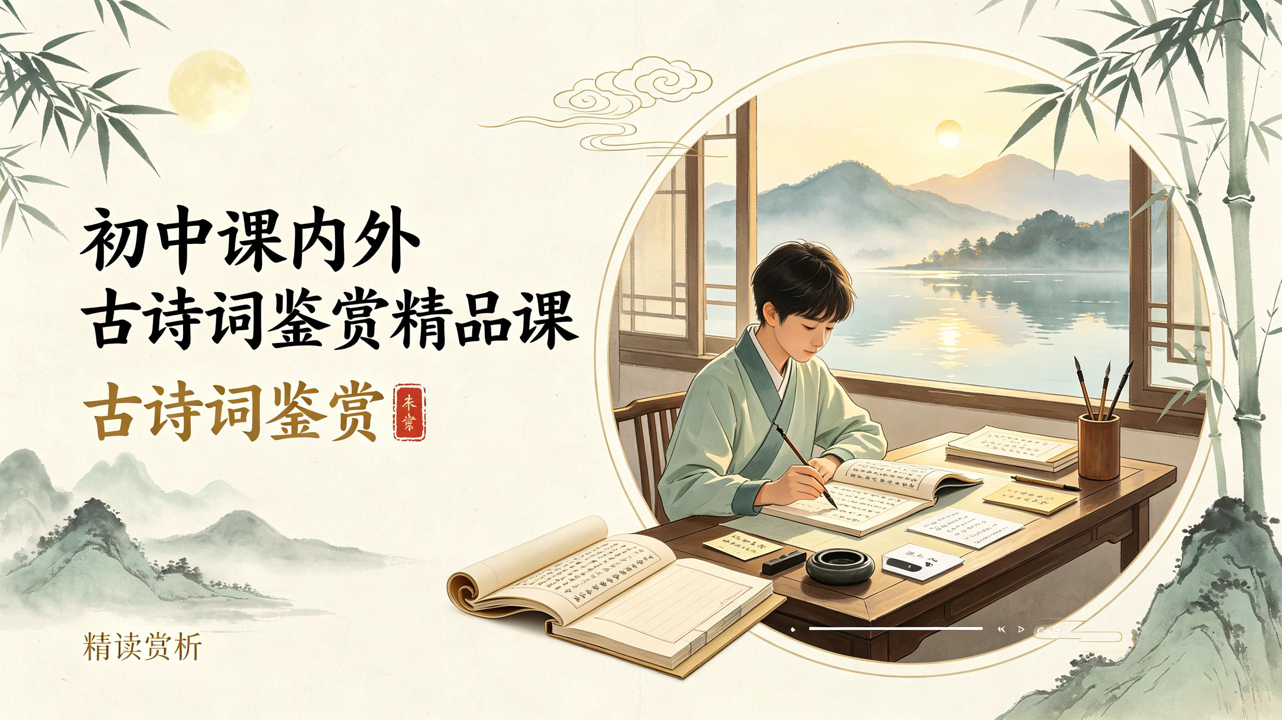 初中课内外古诗词鉴赏精品课插图 初中课内外古诗词鉴赏精品课