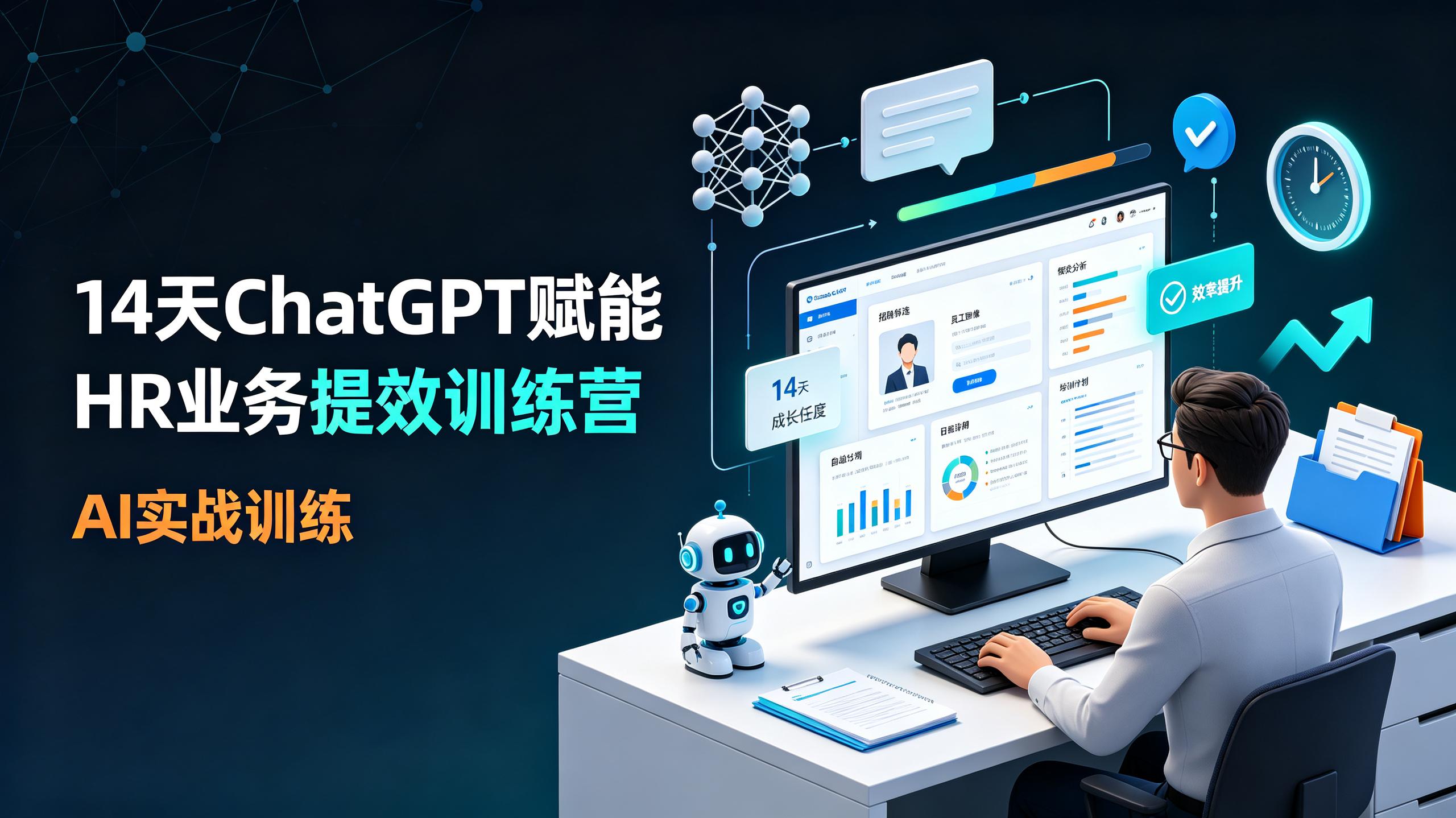 14天ChatGPT赋能HR业务提效训练营插图 14天ChatGPT赋能HR业务提效训练营