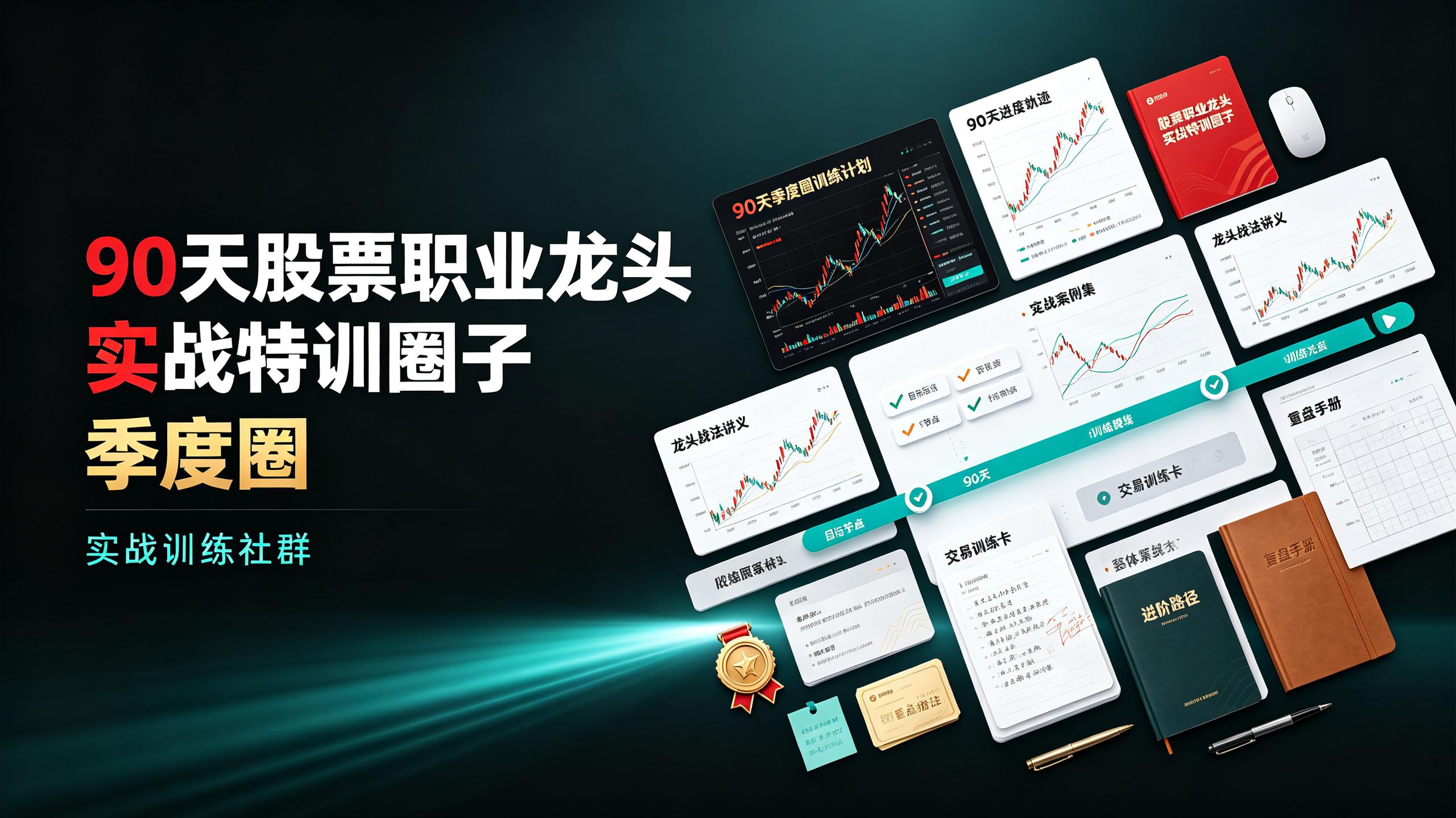90天股票职业龙头实战特训圈子(季度圈)插图 90天股票职业龙头实战特训圈子(季度圈)