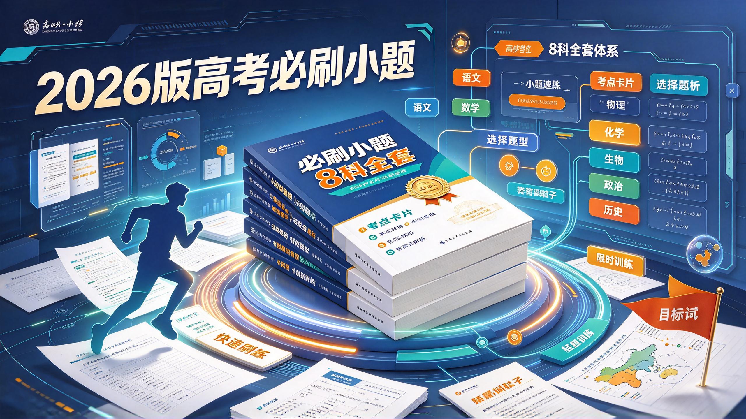 【理想树】2026版高考《必刷小题》8科全套插图 【理想树】2026版高考《必刷小题》8科全套