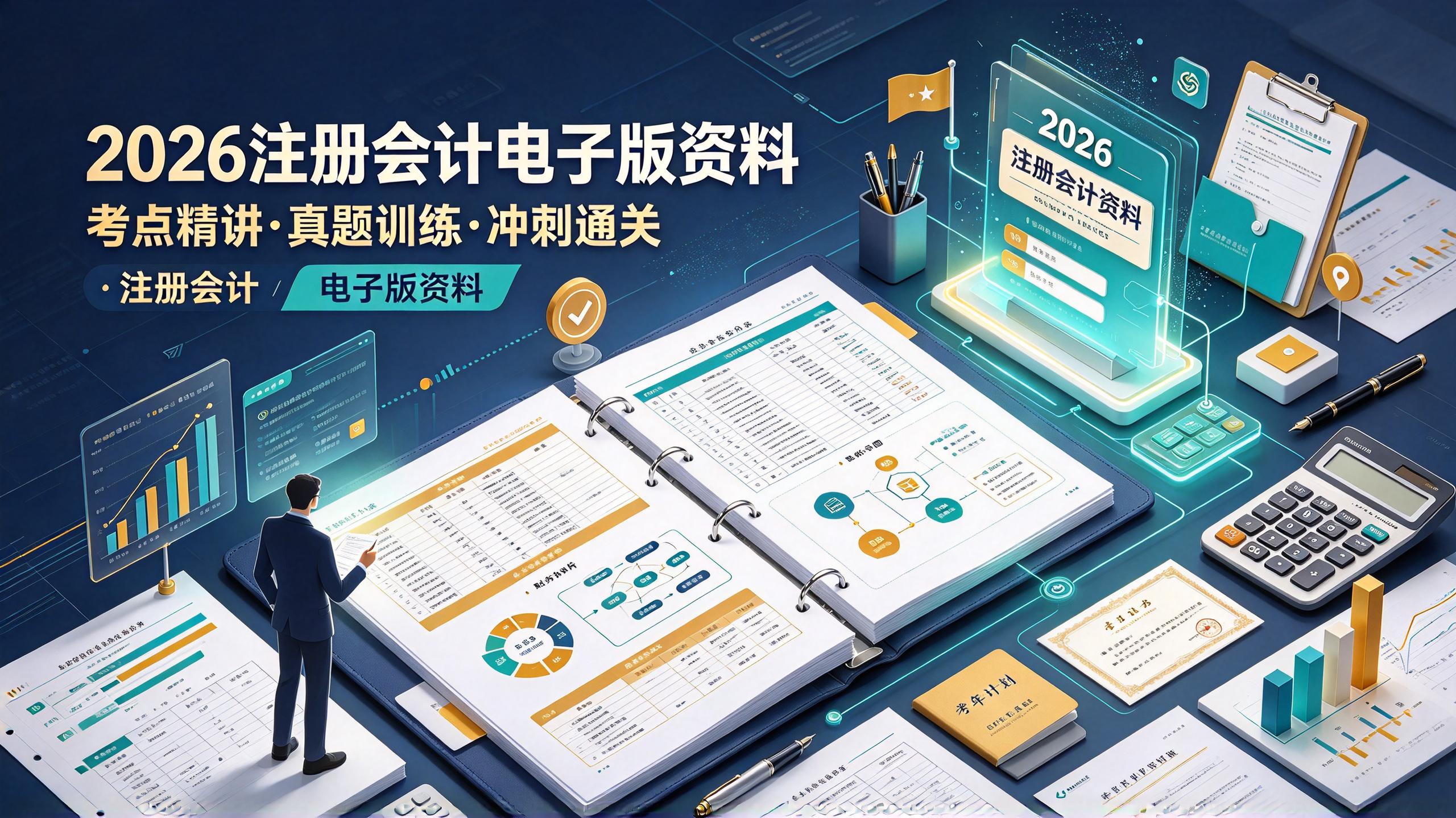 2026注册会计电子版资料