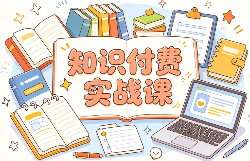 知识付费实战课,新手也能快速搭建变现体系插图 知识付费实战课,新手也能快速搭建变现体系