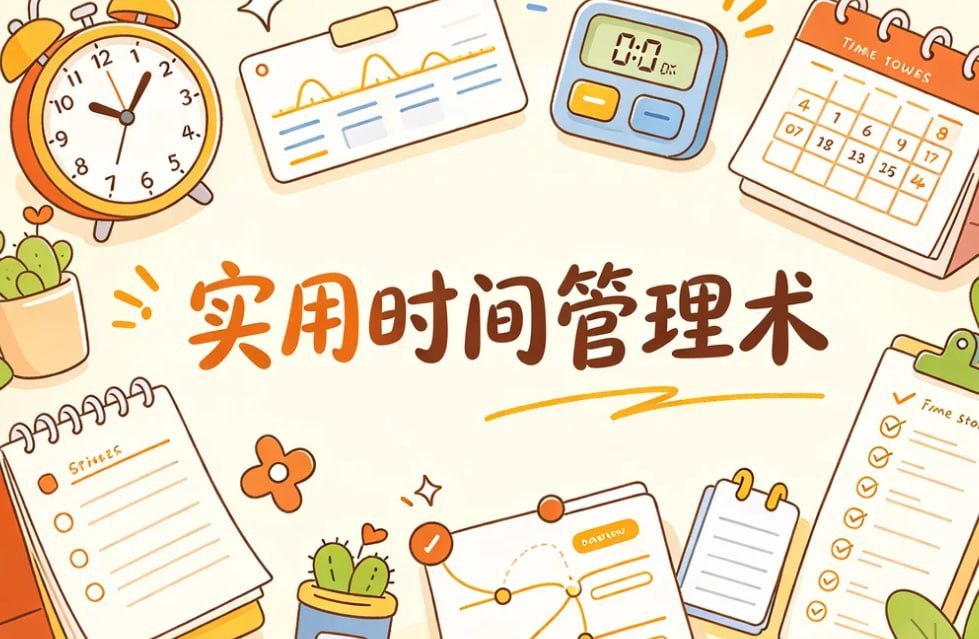 实用时间管理术，用系统方法掌控每一天