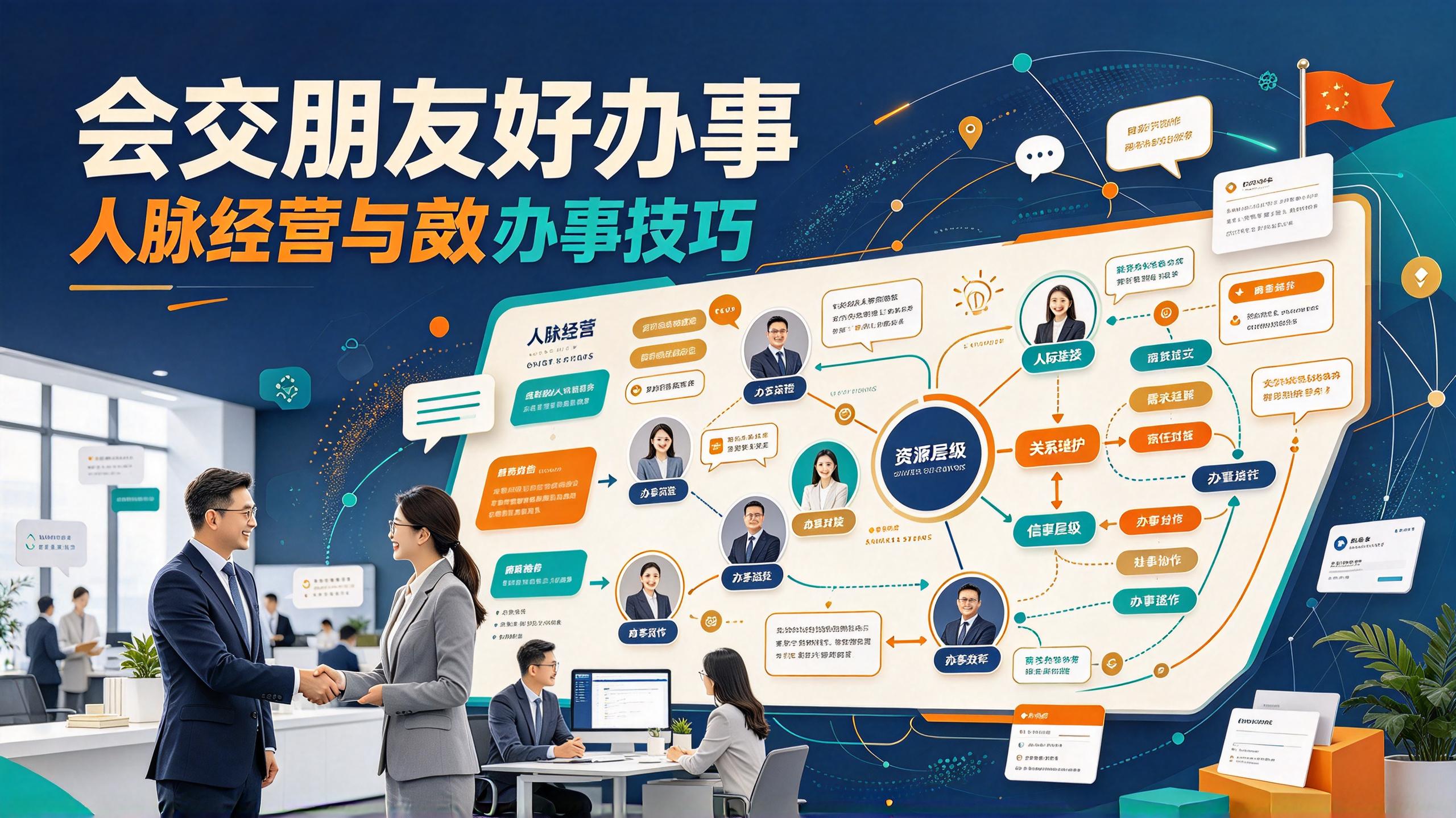 《会交朋友好办事》:掌握人脉经营与高效办事技巧插图 《会交朋友好办事》:掌握人脉经营与高效办事技巧
