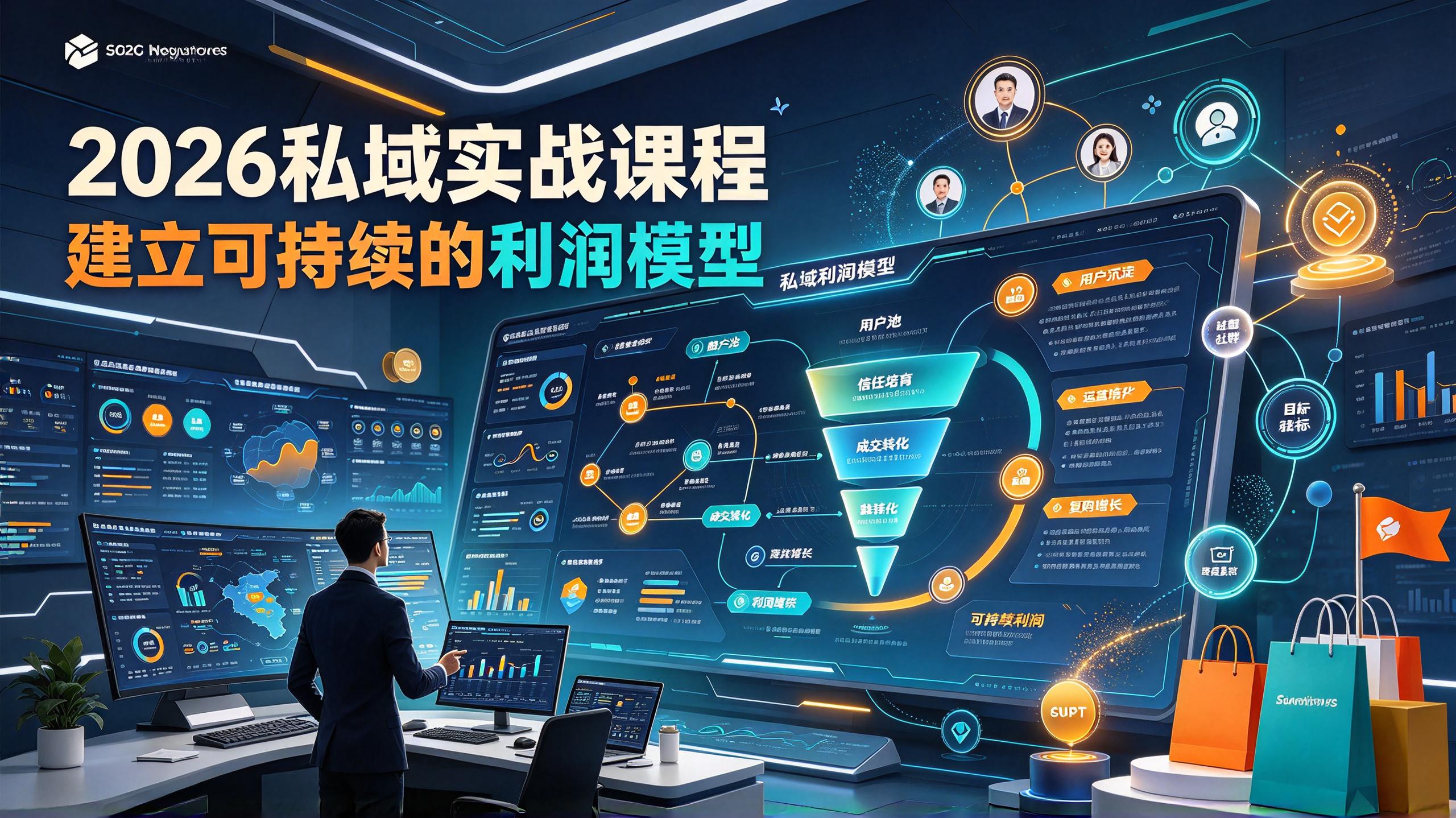 2026私域实战课程,建立可持续的利润模型插图 2026私域实战课程,建立可持续的利润模型